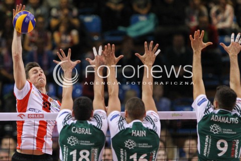  25.10.2014 RZESZOW<br />SIATKOWKA PLUSLIGA 2014/2015 MEN VOLLEYBALL POLAND POLISH PLUS LIGA LEAGUE SEASON 2014/2015<br />MECZ ASSECO RESOVIA - INDYKPOL AZS OLSZTYN<br />N/Z JOCHEN SCHOPS <br /> 
