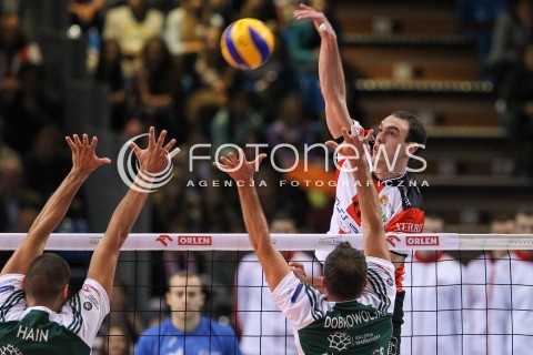  25.10.2014 RZESZOW<br />SIATKOWKA PLUSLIGA 2014/2015 MEN VOLLEYBALL POLAND POLISH PLUS LIGA LEAGUE SEASON 2014/2015<br />MECZ ASSECO RESOVIA - INDYKPOL AZS OLSZTYN<br />N/Z MARKO IVOVIC <br /> 