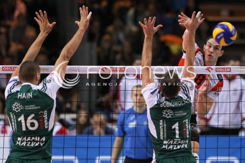  25.10.2014 RZESZOW<br />SIATKOWKA PLUSLIGA 2014/2015 MEN VOLLEYBALL POLAND POLISH PLUS LIGA LEAGUE SEASON 2014/2015<br />MECZ ASSECO RESOVIA - INDYKPOL AZS OLSZTYN<br />N/Z MARKO IVOVIC <br /> 
