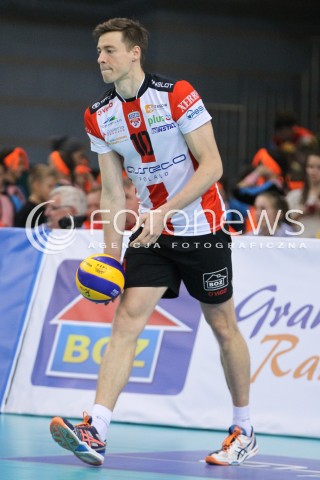  25.10.2014 RZESZOW<br />SIATKOWKA PLUSLIGA 2014/2015 MEN VOLLEYBALL POLAND POLISH PLUS LIGA LEAGUE SEASON 2014/2015<br />MECZ ASSECO RESOVIA - INDYKPOL AZS OLSZTYN<br />N/Z JOCHEN SCHOPS SYLWETKA <br /> 