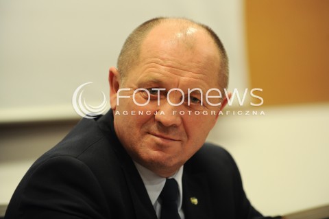  27.10.2014 WARSZAWA<br />KONFERENCJA MINISTRA ROLNICTWA<br />N/Z MINISTER ROLNICTWA I ROZWOJU WSI GLOWKA PORTRET MAREK SAWICKI<br /> 