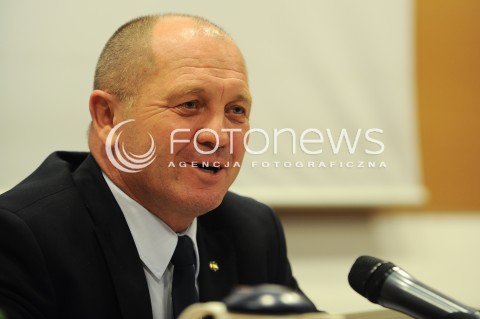  27.10.2014 WARSZAWA<br />KONFERENCJA MINISTRA ROLNICTWA<br />N/Z MINISTER ROLNICTWA I ROZWOJU WSI MAREK SAWICKI<br /> 