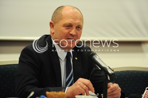  27.10.2014 WARSZAWA<br />KONFERENCJA MINISTRA ROLNICTWA<br />N/Z MINISTER ROLNICTWA I ROZWOJU WSI MAREK SAWICKI<br /> 