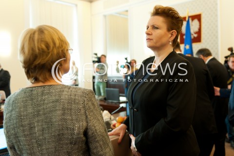  28.10.2014 WARSZAWA<br />POSIEDZENIE RADY MINISTROW<br />N/Z MALGORZATA OMILANOWSKA<br /> 