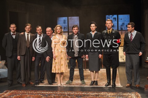 Próba medialna spektaklu Kolacja Kanibali w Warszawie