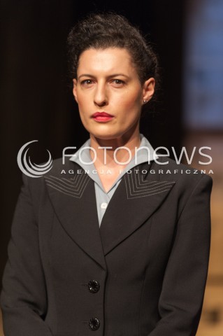  03.11.2014 WARSZAWA TEATR POLONIA<br />PROBA MEDIALNA SPEKTAKLU KOLACJA KANIBALI<br />N/Z JUSTYNA GRZYBEK<br /> 