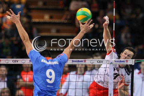  04.11.2014 RZESZOW POLAND<br />SIATKOWKA LIGA MISTRZOW MEN CEV VOLLEYBALL CHAMPIONS LEAGUE 2014/2015 <br />MATCH ASSECO RESOVIA - BUDVANSKA RIVIJERA BUDVA <br />N/Z RAFAL BUSZEK <br /> 