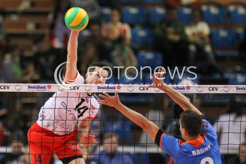  04.11.2014 RZESZOW POLAND<br />SIATKOWKA LIGA MISTRZOW MEN CEV VOLLEYBALL CHAMPIONS LEAGUE 2014/2015 <br />MATCH ASSECO RESOVIA - BUDVANSKA RIVIJERA BUDVA <br />N/Z RAFAL BUSZEK <br /> 
