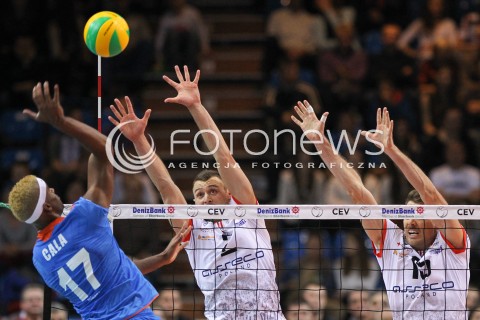  04.11.2014 RZESZOW POLAND<br />SIATKOWKA LIGA MISTRZOW MEN CEV VOLLEYBALL CHAMPIONS LEAGUE 2014/2015 <br />MATCH ASSECO RESOVIA - BUDVANSKA RIVIJERA BUDVA <br />N/Z PAUL LOTMAN <br /> 