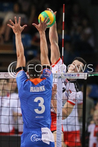  04.11.2014 RZESZOW POLAND<br />SIATKOWKA LIGA MISTRZOW MEN CEV VOLLEYBALL CHAMPIONS LEAGUE 2014/2015 <br />MATCH ASSECO RESOVIA - BUDVANSKA RIVIJERA BUDVA <br />N/Z RAFAL BUSZEK <br /> 