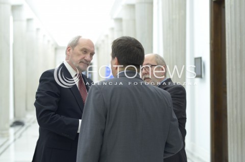  05.11.2014 WARSZAWA POSIEDZENIE SEJMU N/Z ANTONI MACIEREWICZ  