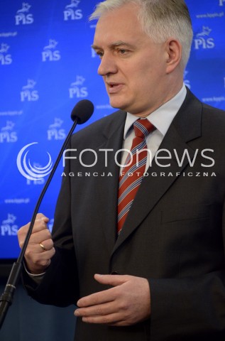  05.11.2014 WARSZAWA POSIEDZENIE SEJMU N/Z JAROSLAW GOWIN  