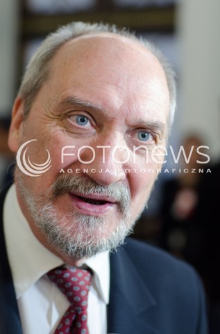  05.11.2014 WARSZAWA POSIEDZENIE SEJMU N/Z ANTONI MACIEREWICZ  