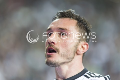  06.11.2014 WARSZAWA <br />
PILKA NOZNA SEZON 2014/2015 FOOTBALL POLISH <br />
MECZ LEGIA WARSZAWA - METALIST CHARKOW <br />
N/Z STRZELEC GOLA DLA LEGII 9 MAREK SAGANOWSKI<br />
  