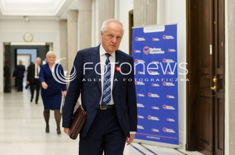  06.11.2014 WARSZAWA POSIEDZENIE SEJMU N/Z STEFAN NIESOLOWSKI  