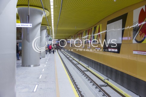 Dzień otwarty II linii metra w Warszawie