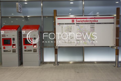  09.11.2014 WARSZAWA <br />DZIEN OTWARTY DLA LUDZI W NOWO POWSTALEJ II LINII STACJI METRA SWIETOKRZYSKA <br />N/Z ZWIEDZANIE STACJA SWIETOKRZYSKA <br /> 