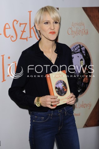  09.11.2014 WARSZAWA EMPIK<br />SPOTKANIE Z AGNIESZKA CHYLINSKA<br />N/Z AGNIESZKA CHYLINSKA<br /> 