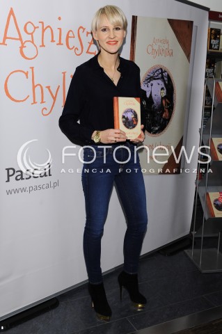  09.11.2014 WARSZAWA EMPIK<br />SPOTKANIE Z AGNIESZKA CHYLINSKA<br />N/Z AGNIESZKA CHYLINSKA<br /> 