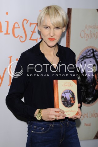  09.11.2014 WARSZAWA EMPIK<br />SPOTKANIE Z AGNIESZKA CHYLINSKA<br />N/Z AGNIESZKA CHYLINSKA<br /> 