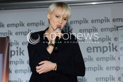  09.11.2014 WARSZAWA EMPIK<br />SPOTKANIE Z AGNIESZKA CHYLINSKA<br />N/Z AGNIESZKA CHYLINSKA<br /> 