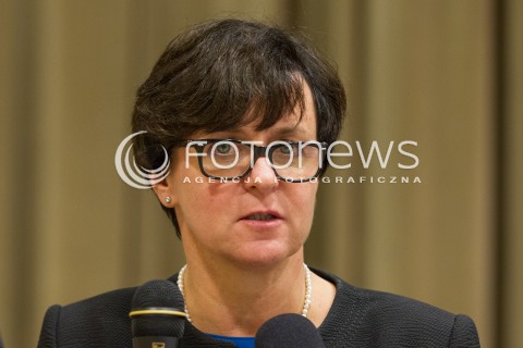  12.11.2014 RZESZOW <br />WIZYTA MINISTER EDUKACJI NARODOWEJ JOANNY KLUZIK ROSTKOWSKIEJ W RZESZOWIE<br />N/Z JOANNA KLUZIK ROSTKOWSKA GLOWKA PORTRET SYLWETKA<br /> 