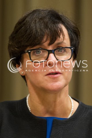  12.11.2014 RZESZOW <br />WIZYTA MINISTER EDUKACJI NARODOWEJ JOANNY KLUZIK ROSTKOWSKIEJ W RZESZOWIE<br />N/Z JOANNA KLUZIK ROSTKOWSKA GLOWKA PORTRET SYLWETKA<br /> 