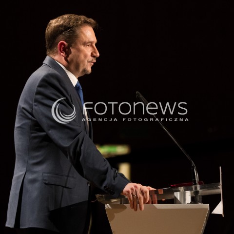  12.11.2014 RZESZOW <br />KONWENCJA WYBORCZA PIS NA PODKARPACIU<br />N/Z PIOTR DUDA - PRZEWODNICZACY NSZZ SOLIDARNOSC ZWIAZKOWIEC<br /> 