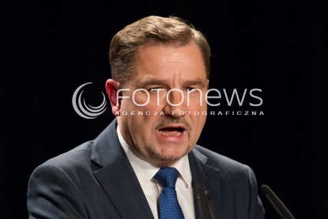  12.11.2014 RZESZOW <br />KONWENCJA WYBORCZA PIS NA PODKARPACIU<br />N/Z PIOTR DUDA - PRZEWODNICZACY NSZZ SOLIDARNOSC ZWIAZKOWIEC<br /> 