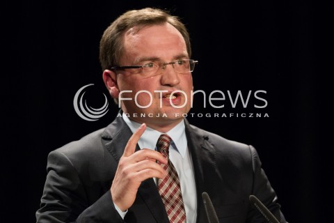  12.11.2014 RZESZOW <br />KONWENCJA WYBORCZA PIS NA PODKARPACIU<br />N/Z ZBIGNIEW ZIOBRO<br /> 