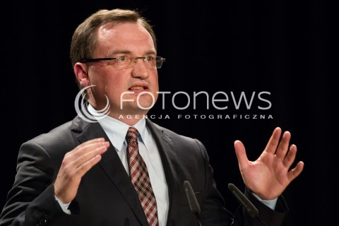  12.11.2014 RZESZOW <br />KONWENCJA WYBORCZA PIS NA PODKARPACIU<br />N/Z ZBIGNIEW ZIOBRO<br /> 