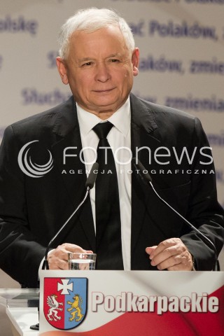  12.11.2014 RZESZOW <br />KONWENCJA WYBORCZA PIS NA PODKARPACIU<br />N/Z JAROSLAW KACZYNSKI<br /> 
