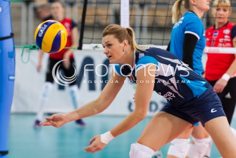  15.11.2014 LODZ SIATKOWKA ORLEN LIGA SEZON 2014/2015 VOLLEYBALL POLISH SEASON BEEF MASTER BUDOWLANI LODZ - KPS CHEMIK POLICE N/Z MALGORZATA GLINKA - MOGENTALE  