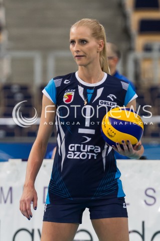  15.11.2014 LODZ SIATKOWKA ORLEN LIGA SEZON 2014/2015 VOLLEYBALL POLISH SEASON BEEF MASTER BUDOWLANI LODZ - KPS CHEMIK POLICE N/Z ANNA WERBLINSKA SYLWETKA  