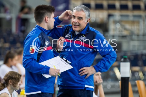  15.11.2014 LODZ SIATKOWKA ORLEN LIGA SEZON 2014/2015 VOLLEYBALL POLISH SEASON BEEF MASTER BUDOWLANI LODZ - KPS CHEMIK POLICE N/Z TRENER GIUSEPPE CUCCARINI  