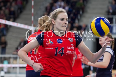  15.11.2014 LODZ SIATKOWKA ORLEN LIGA SEZON 2014/2015 VOLLEYBALL POLISH SEASON BEEF MASTER BUDOWLANI LODZ - KPS CHEMIK POLICE N/Z EWELINA SIECZKA ZLOSC PRZEGRANA  