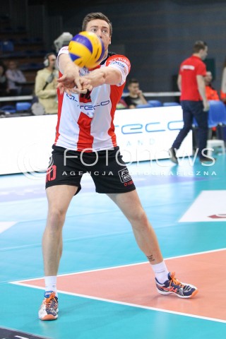  15.11.2014 RZESZOW <br />SIATKOWKA PLUS LIGA 2014/2015 MEN VOLLEYBALL POLAND POLISH PLUSLIGA LEAGUE SEASON 2014/2015 <br />MECZ ASSECO RESOVIA RZESZOW - TRANSFER BYDGOSZCZ<br />N/Z JOCHEN SCHOPS SYLWETKA <br /> 