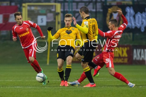  22.11.2014 LODZ PILKA NOZNA POLSKA PIERWSZA LIGA SEZON 2014/2015 FOOTBALL POLISH  WIDZEW LODZ - GKS KATOWICE N/Z SLAWOMIR DUDA  