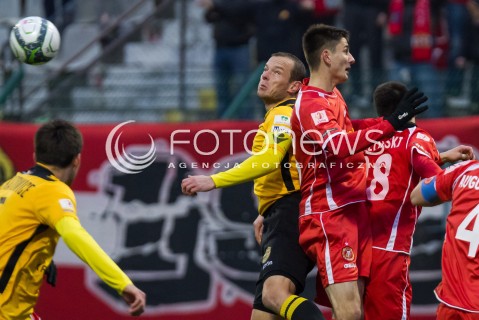  22.11.2014 LODZ PILKA NOZNA POLSKA PIERWSZA LIGA SEZON 2014/2015 FOOTBALL POLISH  WIDZEW LODZ - GKS KATOWICE N/Z PRZEMYSLAW PITRY  