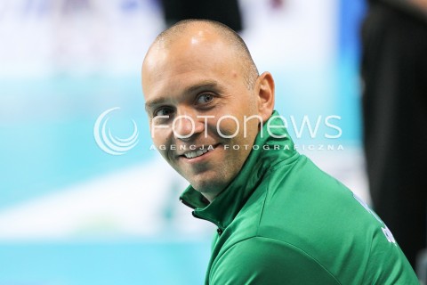  26.11.2014 RZESZOW <br />SIATKOWKA PLUS LIGA 2014/2015 MEN VOLLEYBALL POLAND POLISH PLUSLIGA LEAGUE SEASON 2014/2015 <br />MECZ ASSECO RESOVIA RZESZOW - AZS CZESTOCHOWA<br />N/Z MAREK KARDOS - TRENER ( HEAD COACH ) SYLWETKA <br /> 