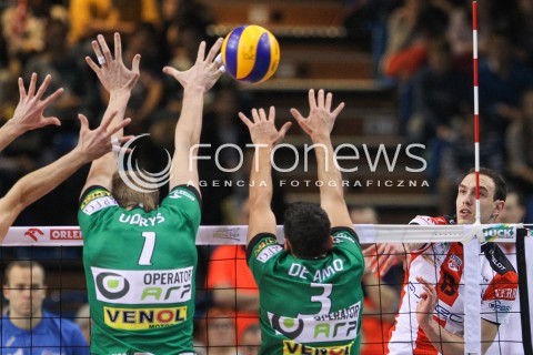  26.11.2014 RZESZOW <br />SIATKOWKA PLUS LIGA 2014/2015 MEN VOLLEYBALL POLAND POLISH PLUSLIGA LEAGUE SEASON 2014/2015 <br />MECZ ASSECO RESOVIA RZESZOW - AZS CZESTOCHOWA<br />N/Z MARKO IVOVIC <br /> 