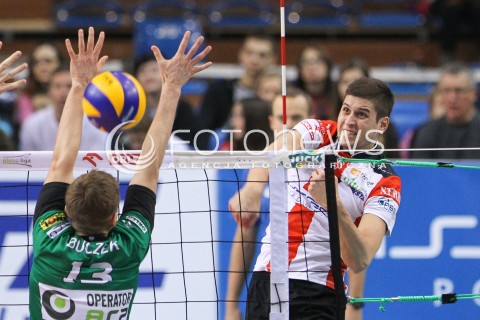  26.11.2014 RZESZOW <br />SIATKOWKA PLUS LIGA 2014/2015 MEN VOLLEYBALL POLAND POLISH PLUSLIGA LEAGUE SEASON 2014/2015 <br />MECZ ASSECO RESOVIA RZESZOW - AZS CZESTOCHOWA<br />N/Z NIKOLAY PENCZEV ( PENCHEV ) <br /> 
