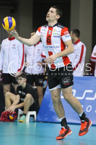  26.11.2014 RZESZOW <br />SIATKOWKA PLUS LIGA 2014/2015 MEN VOLLEYBALL POLAND POLISH PLUSLIGA LEAGUE SEASON 2014/2015 <br />MECZ ASSECO RESOVIA RZESZOW - AZS CZESTOCHOWA<br />N/Z DAWID KONARSKI <br /> 