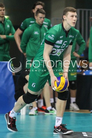  26.11.2014 RZESZOW <br />SIATKOWKA PLUS LIGA 2014/2015 MEN VOLLEYBALL POLAND POLISH PLUSLIGA LEAGUE SEASON 2014/2015 <br />MECZ ASSECO RESOVIA RZESZOW - AZS CZESTOCHOWA<br />N/Z RAFAL SZYMURA SYLWETKA <br /> 