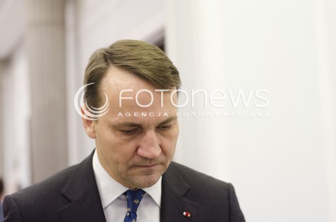  27.11.2014 WARSZAWA <br />DZIS W SEJMIE  <br />N/Z  MARSZALEK SEJMU RADOSLAW SIKORSKI<br /> 