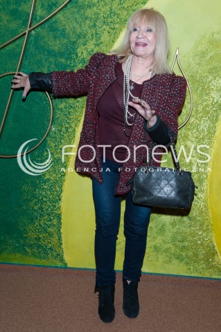  01.12.2014 WARSZAWA<br />GALA WIELKIEGO SPLENDORA<br />N/Z MARIA SZABLOWSKA<br /> 
