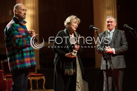  01.12.2014 WARSZAWA<br />GALA WIELKIEGO SPLENDORA<br />N/Z KRZYSZTOF WAKULINSKI TERESA BUDZISZ-KRZYZANOWSKA<br /> 