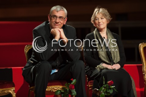  01.12.2014 WARSZAWA<br />GALA WIELKIEGO SPLENDORA<br />N/Z WIKTOR ZBOROWSKI TERESA BUDZISZ-KRZYZANOWSKA<br /> 