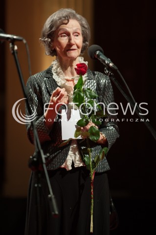 01.12.2014 WARSZAWA<br />GALA WIELKIEGO SPLENDORA<br />N/Z ZOFIA POSMYSZ<br /> 