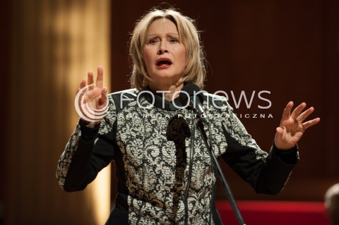  01.12.2014 WARSZAWA<br />GALA WIELKIEGO SPLENDORA<br />N/Z GRAZYNA BARCZEWSKA<br /> 